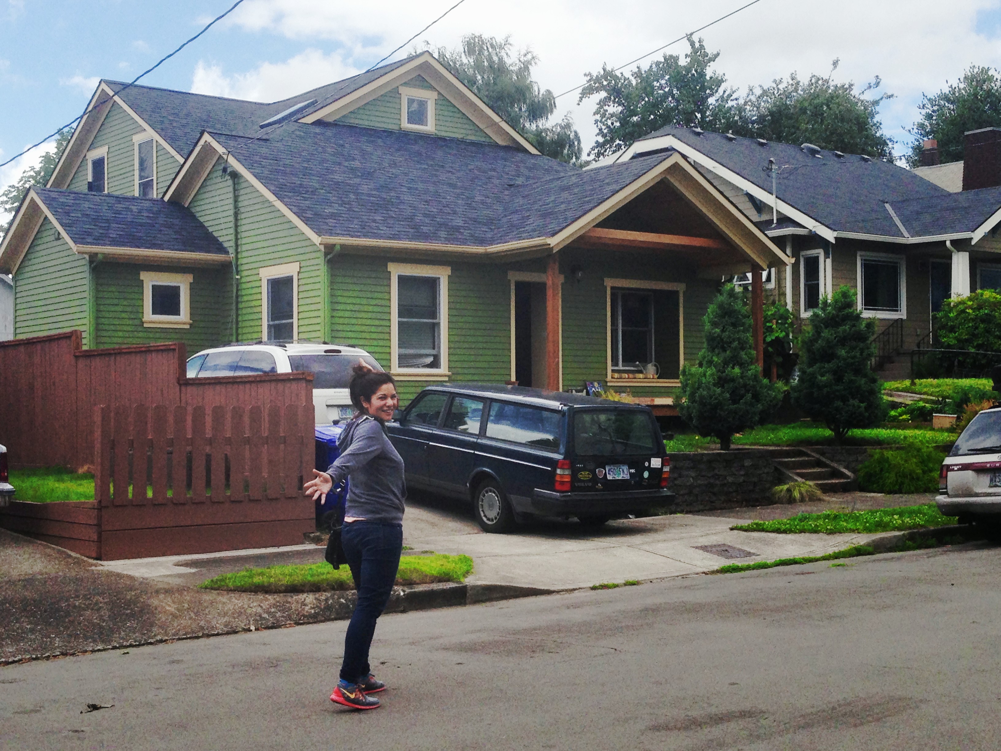 finished house